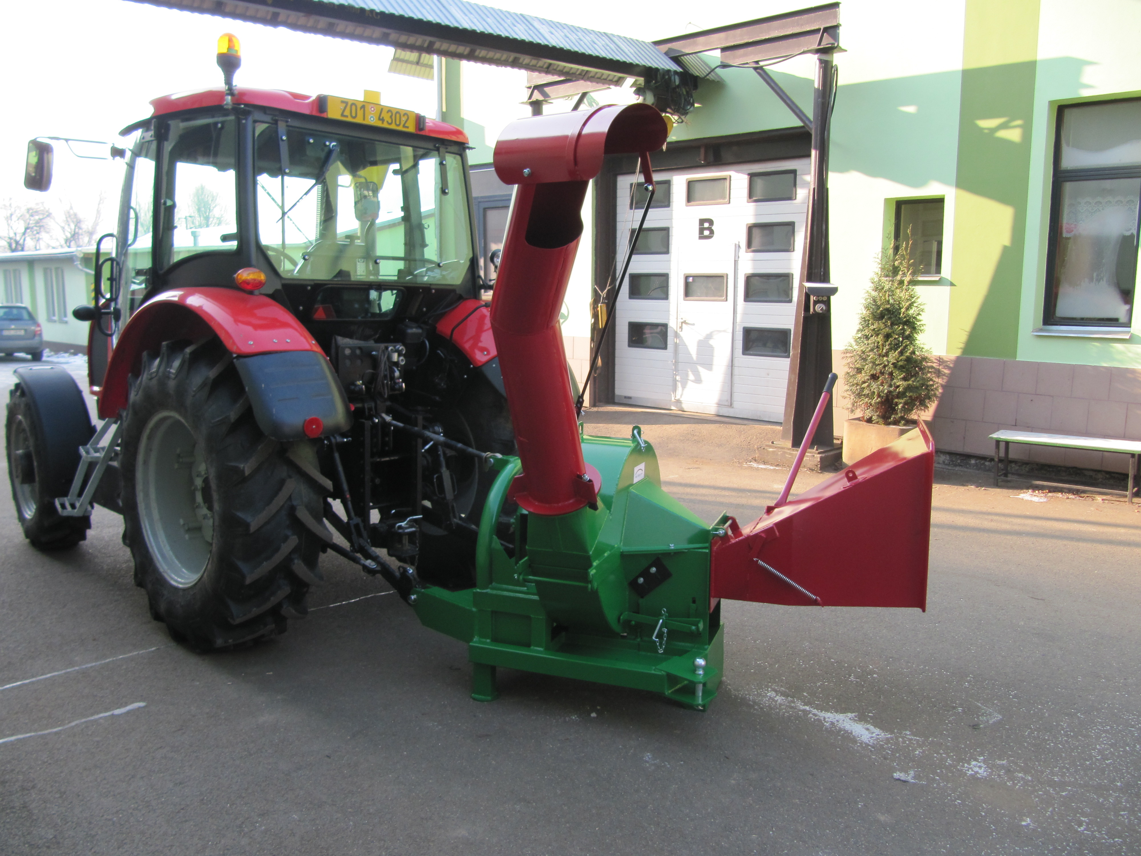 Drtič větví BARAKUDAza traktor 