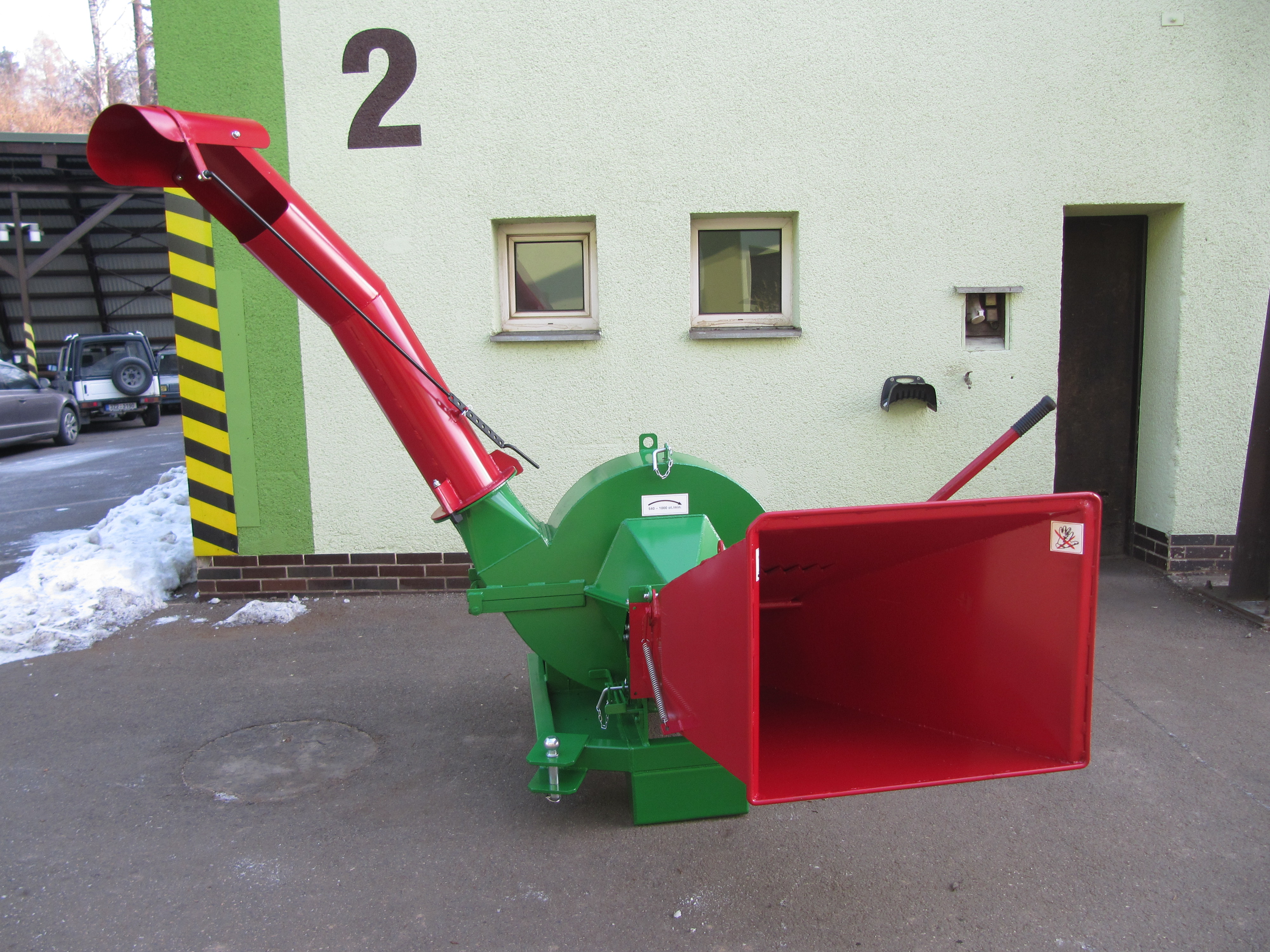 Drtič větví BARAKUDAza traktor 